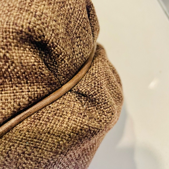 Cole Haan Fabric Handbag with Leather Trim - Picture 14 of 16